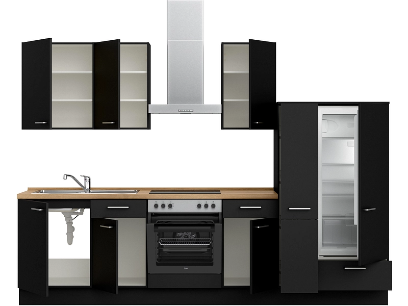 Cucina completa con elettrodomestici MODUSET TOUCH CLASSIC