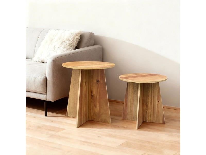 Set 2 table d'appoint LYVA