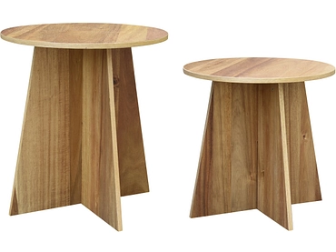 Set 2 table d'appoint LYVA