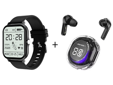 BLAUPUNKT Set Uhr + Kopfhörer