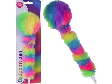 Regenbogen-Plüschstift KAWAII
