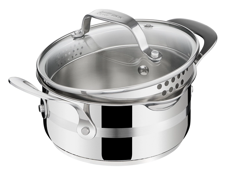 Set cuisson COOK SMART JAMIE OLIVER TEFAL 7 pièces polypropylène argent