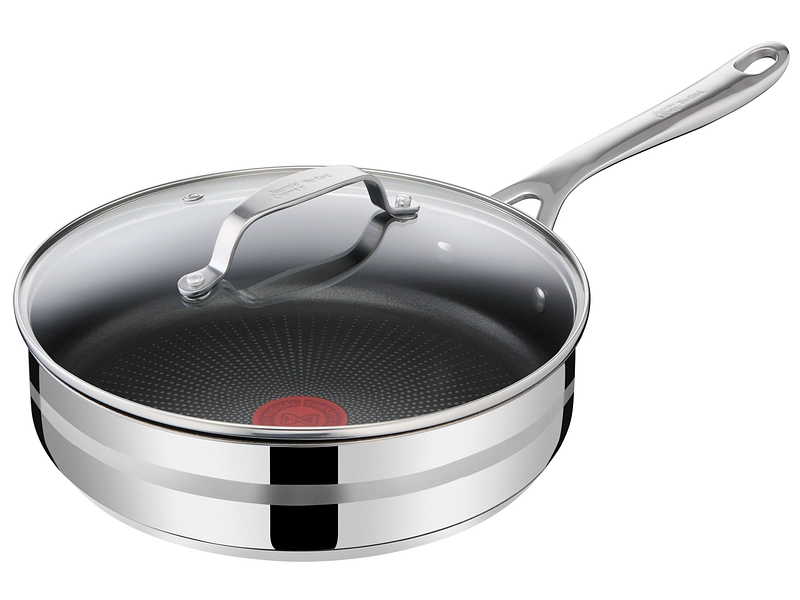 JAMIE OLIVER TEFAL Sauteuse COOK SMART Ø25cm polypropylène argent