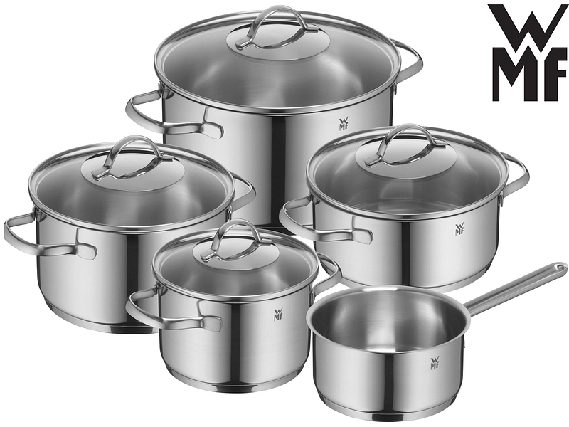 Set cuisson PROVENCE PLUS WMF 5 pièces acier inoxydable argent