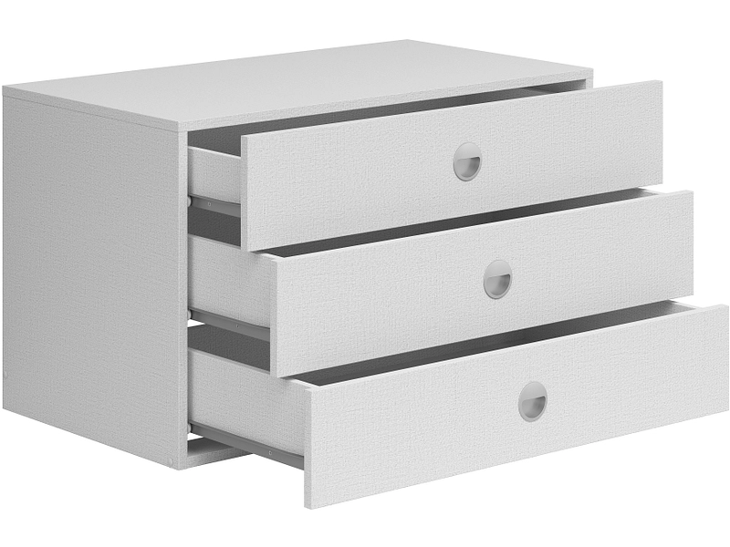 Bloc de 3 tiroirs SATURN