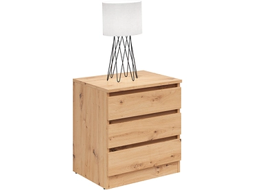 Nachttisch SATURN 3 Schubladen