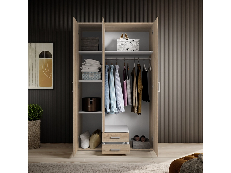 Drehtürenschrank ARIELLI eiche