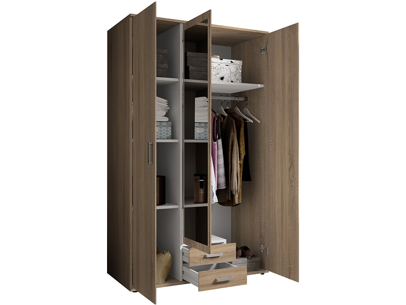 Drehtürenschrank ARIELLI eiche