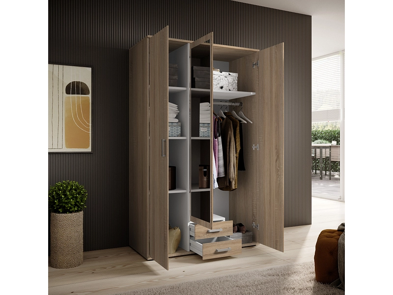 Drehtürenschrank ARIELLI eiche