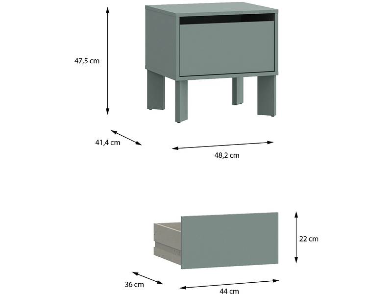 Chevet TAHOE 1 tiroir