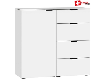 Comò EVOLUTION 1 anta 4 cassetti