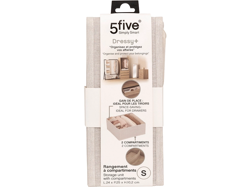 Boîte de rangement LYZIO beige