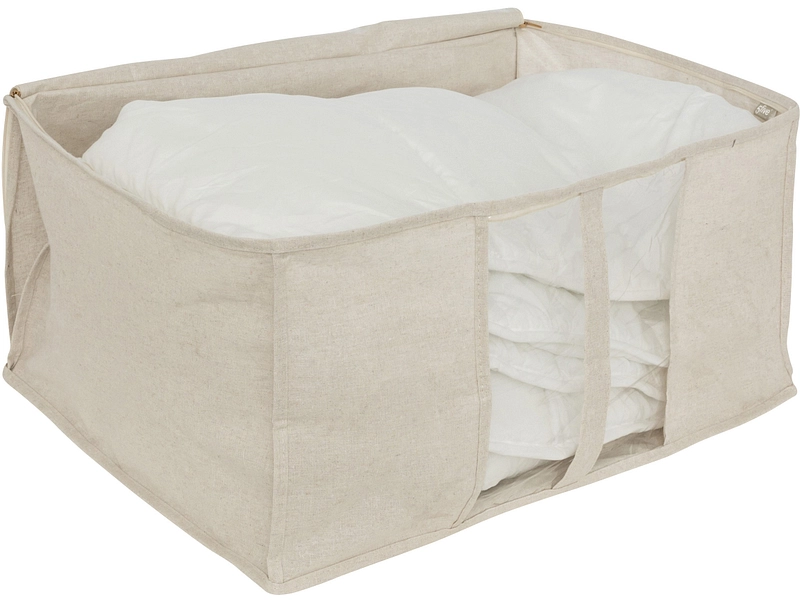 Housse de rangement ZELLER beige