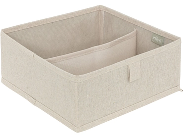 Boîte de rangement LYZIO beige