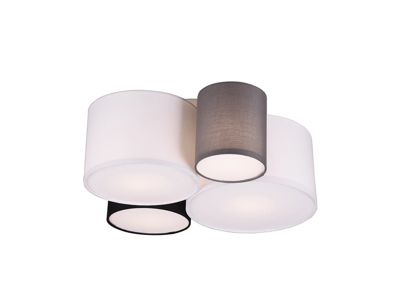 Deckenlampe LED HOTEL 50.5cm 42W grau