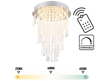 Plafoniera LED POMP intensità variabile