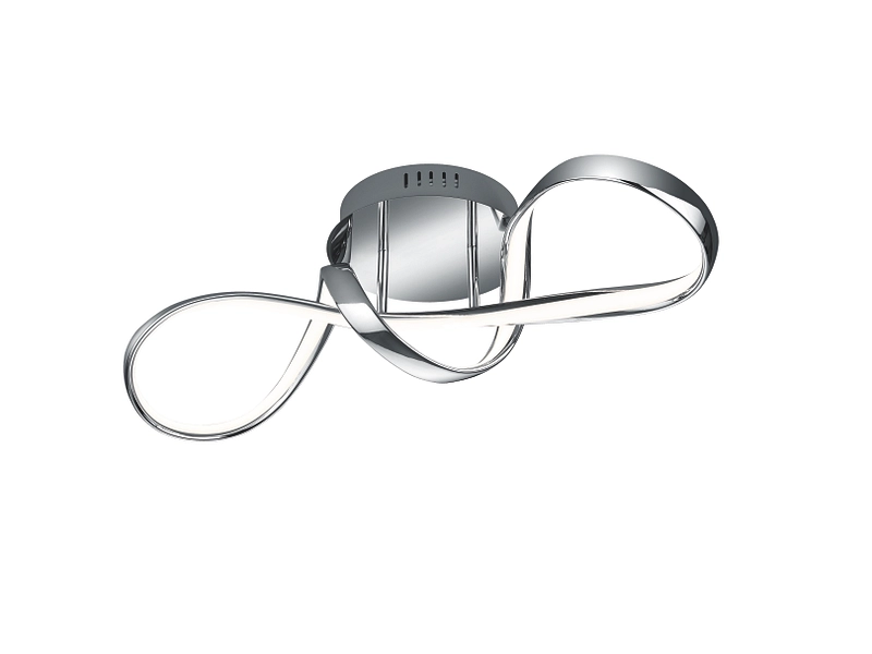 Deckenlampe LED PERUGIA variable Intensität 60cm 28W chrom