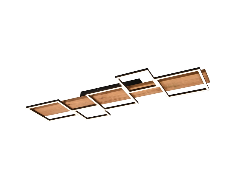 Deckenlampe LED HARPER variable Intensität 115cm 42W schwarz