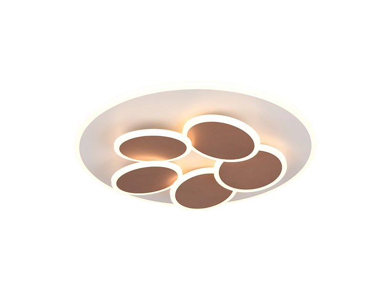 Deckenlampe LED MANDALA variable Intensität Ø49cm 35W grau