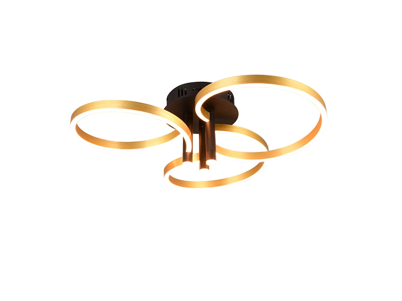 Deckenlampe LED CARUSO variable Intensität Ø65.5cm 43W schwarz
