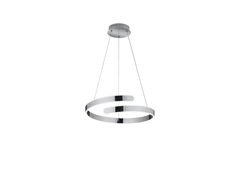 Hängelampe PARMA LED variable Intensität 50x150cm 37W chrom