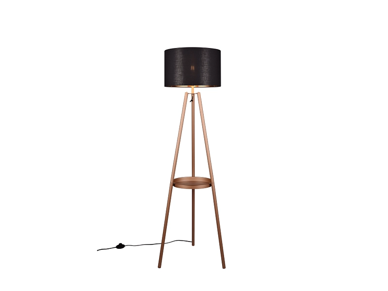 Stehlampe LED COLETTE 152.5cm 60W braun