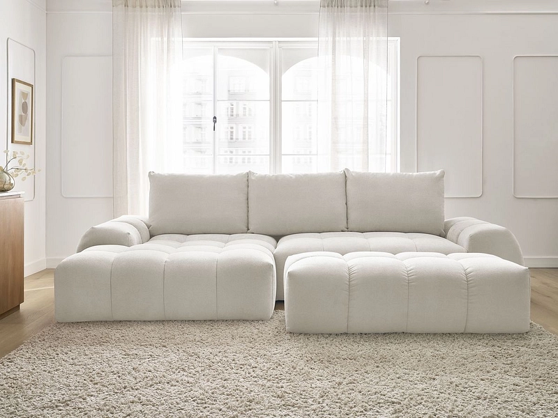 Ecksofa mit Hocker BOBOCHIC EVEREST