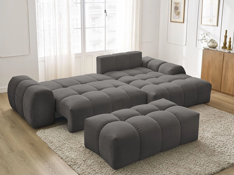 Ecksofa mit Hocker BOBOCHIC EVEREST