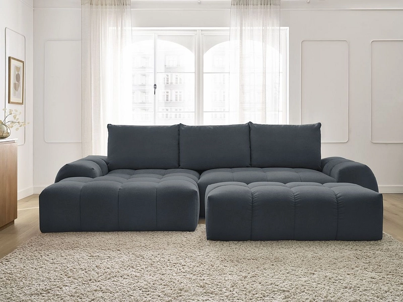 Ecksofa mit Hocker BOBOCHIC EVEREST