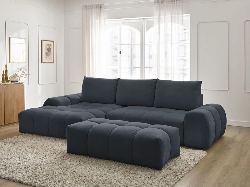 Ecksofa mit Hocker BOBOCHIC EVEREST