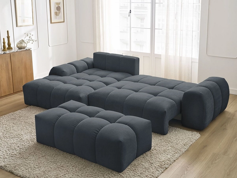 Ecksofa mit Hocker BOBOCHIC EVEREST