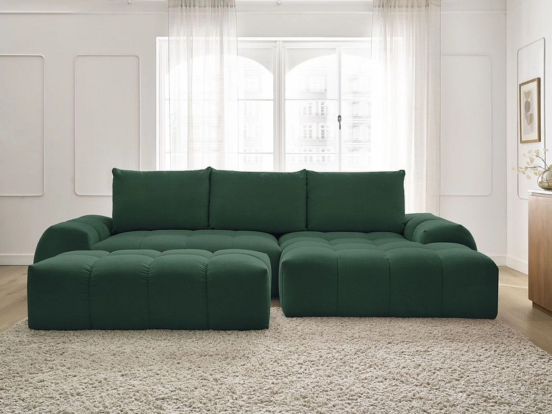 Ecksofa mit Hocker BOBOCHIC EVEREST