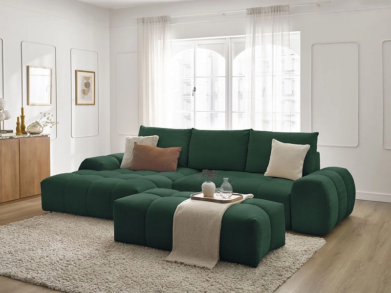 Ecksofa mit Hocker BOBOCHIC EVEREST