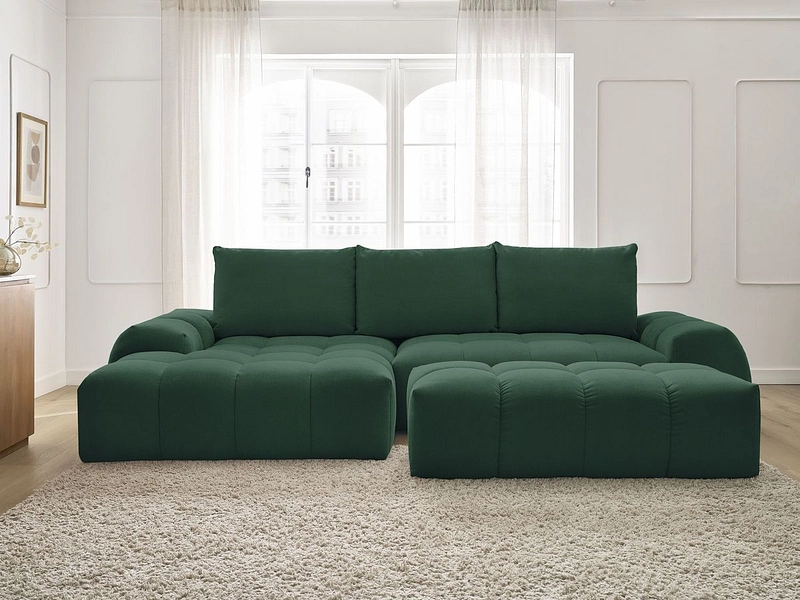 Ecksofa mit Hocker BOBOCHIC EVEREST
