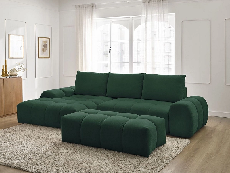 Ecksofa mit Hocker BOBOCHIC EVEREST