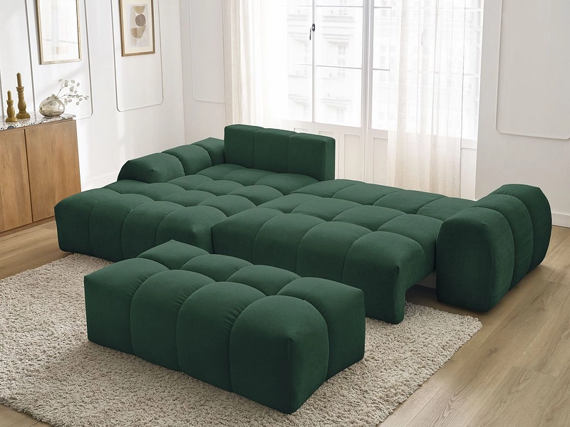 Ecksofa mit Hocker BOBOCHIC EVEREST