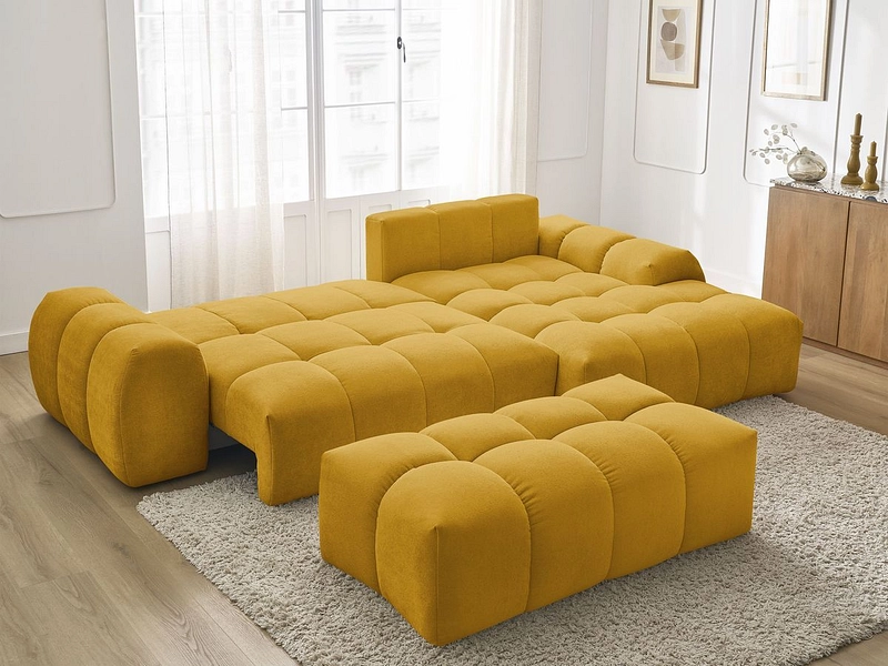 Ecksofa mit Hocker BOBOCHIC EVEREST