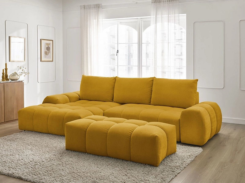 Ecksofa mit Hocker BOBOCHIC EVEREST