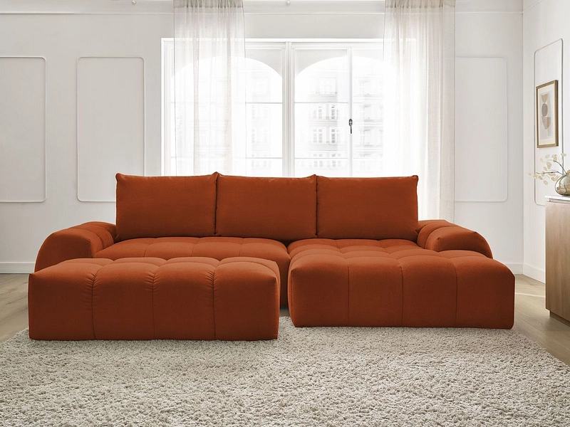 Ecksofa mit Hocker BOBOCHIC EVEREST