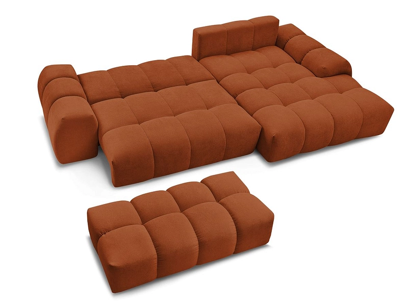 Ecksofa mit Hocker BOBOCHIC EVEREST