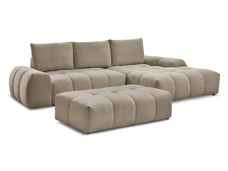 Ecksofa mit Hocker BOBOCHIC EVEREST