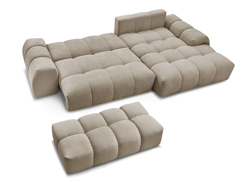 Ecksofa mit Hocker BOBOCHIC EVEREST
