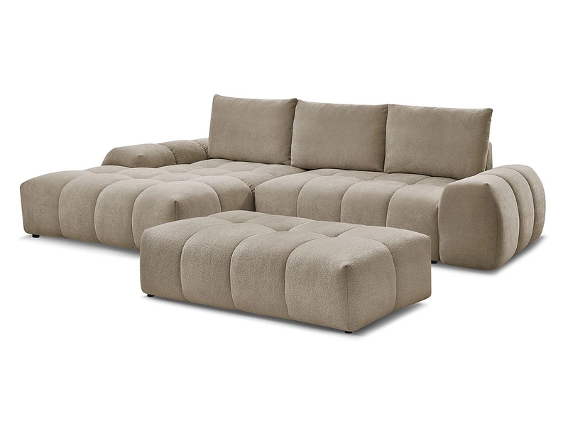 Ecksofa mit Hocker BOBOCHIC EVEREST