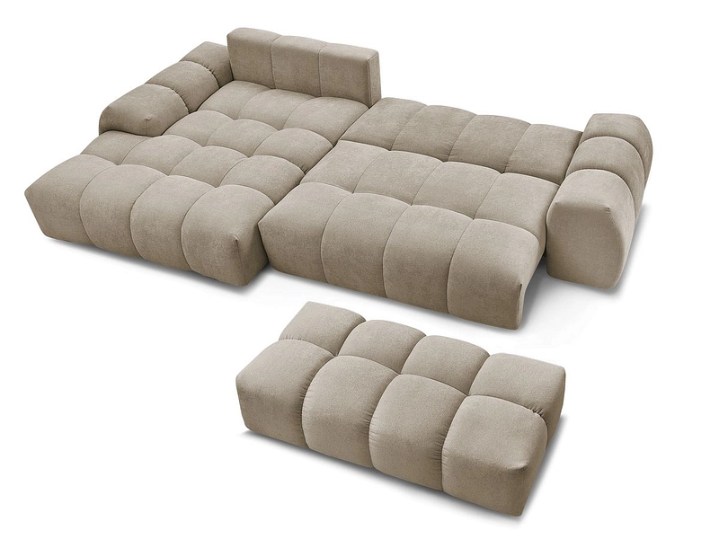 Ecksofa mit Hocker BOBOCHIC EVEREST