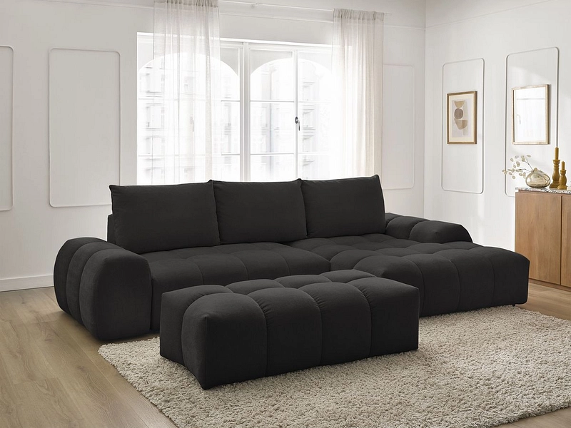 Ecksofa mit Hocker BOBOCHIC EVEREST
