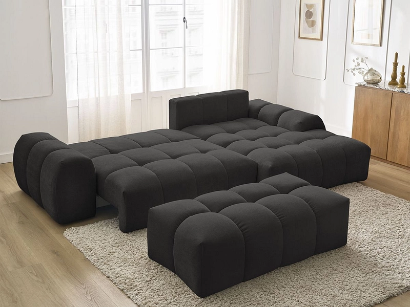 Ecksofa mit Hocker BOBOCHIC EVEREST