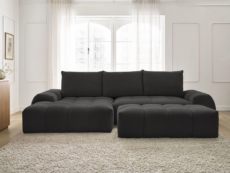 Ecksofa mit Hocker BOBOCHIC EVEREST