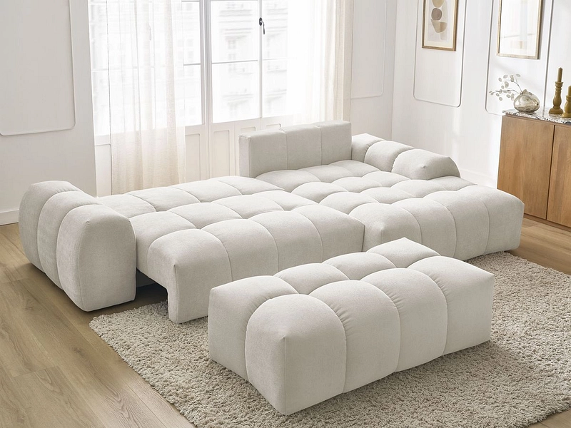 Ecksofa mit Hocker BOBOCHIC EVEREST