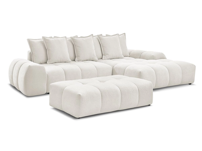 Ecksofa mit Hocker BOBOCHIC EVEREST