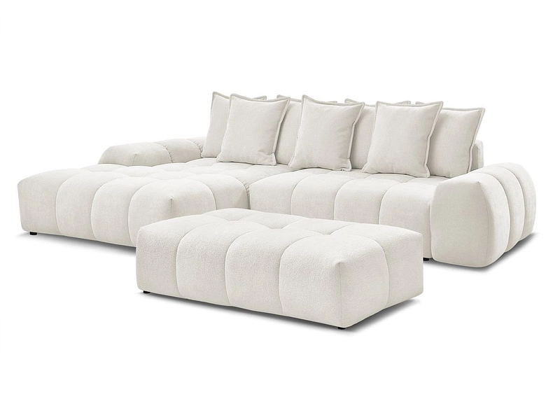Ecksofa mit Hocker BOBOCHIC EVEREST